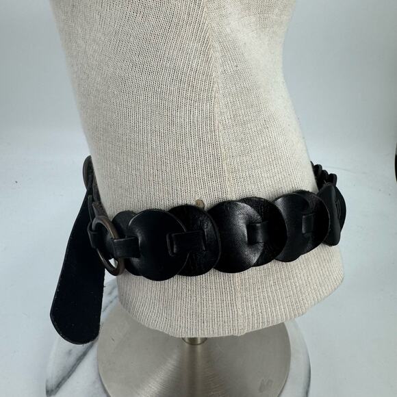 Fossil dark brown leather belt - Picture 5 of 8